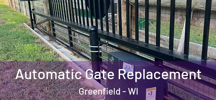  Automatic Gate Replacement Greenfield - WI